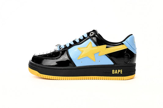BAPESTA Low Black/Blue/Yellow - Icy Clothes Ro