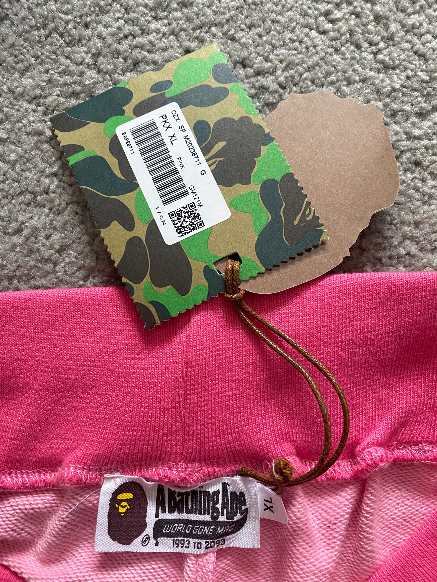 BAPE Pink Fire Camo Shorts - Icy Clothes Ro