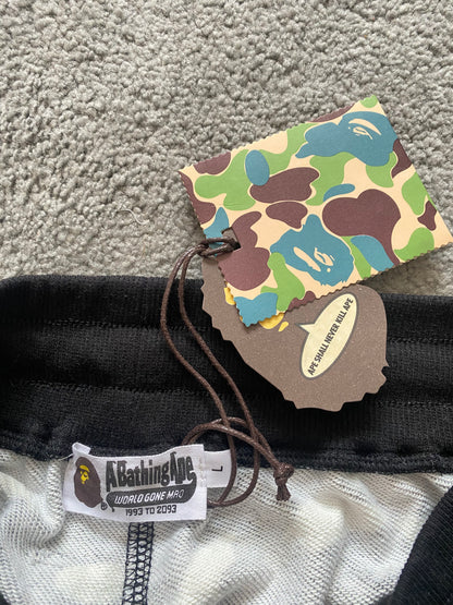 BAPE Black Camo Glow In The Dark Shorts - Icy Clothes Ro