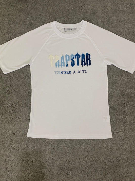 Trapstar Blue/White Short Set White Tee - Icy Clothes Ro