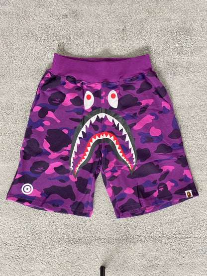 BAPE Purple Camo Shorts - Icy Clothes Ro