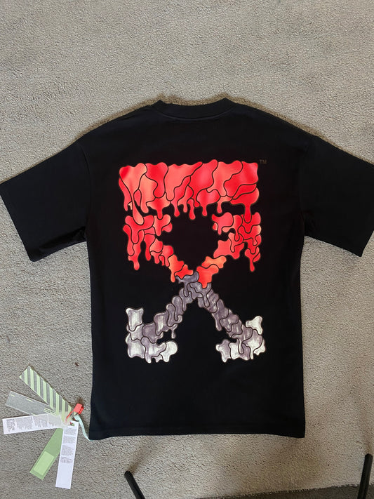 Off-White Red Marker Arrow Tee - Icy Clothes Ro