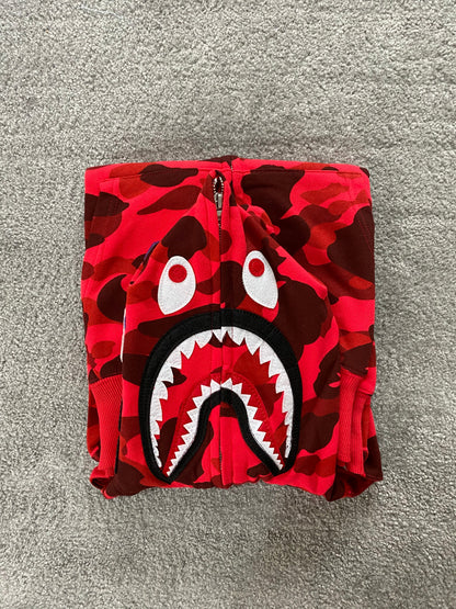 BAPE Red Camo Hoodie - Icy Clothes Ro