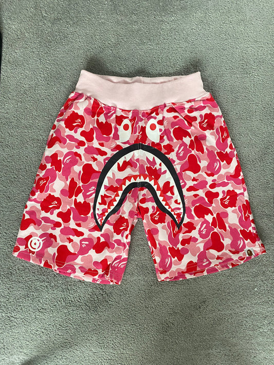 BAPE Pink Camo Shorts - Icy Clothes Ro