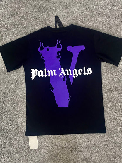 VLONE x Palm Angels Purple Tee - Icy Clothes Ro