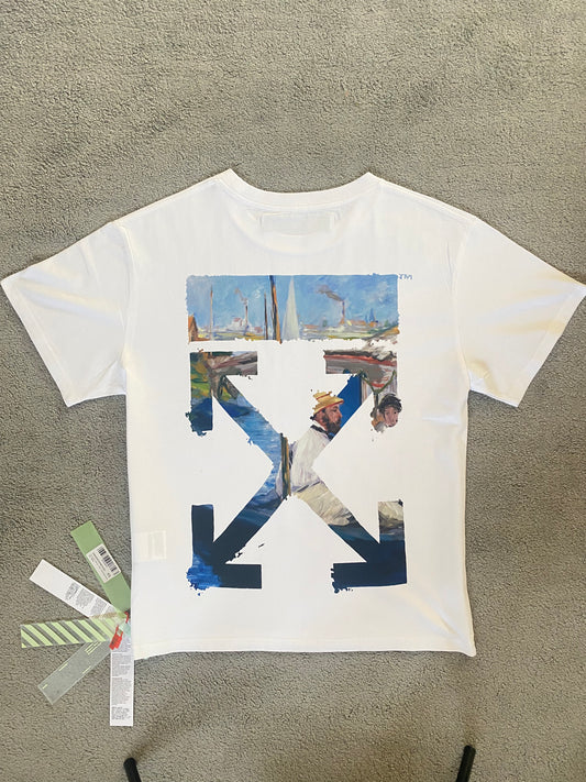 Off-White Color Paint Arrows Tee - Icy Clothes Ro