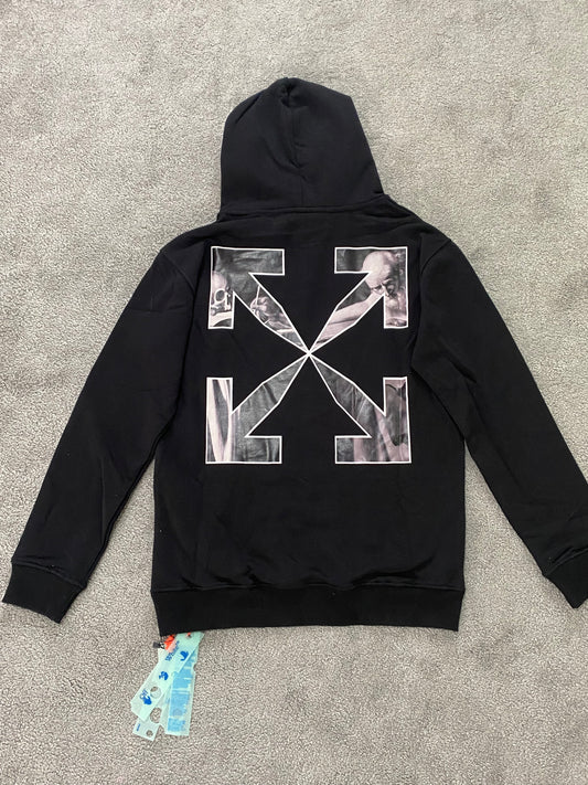 Off-White Caravaggio Black Hoodie - Icy Clothes Ro
