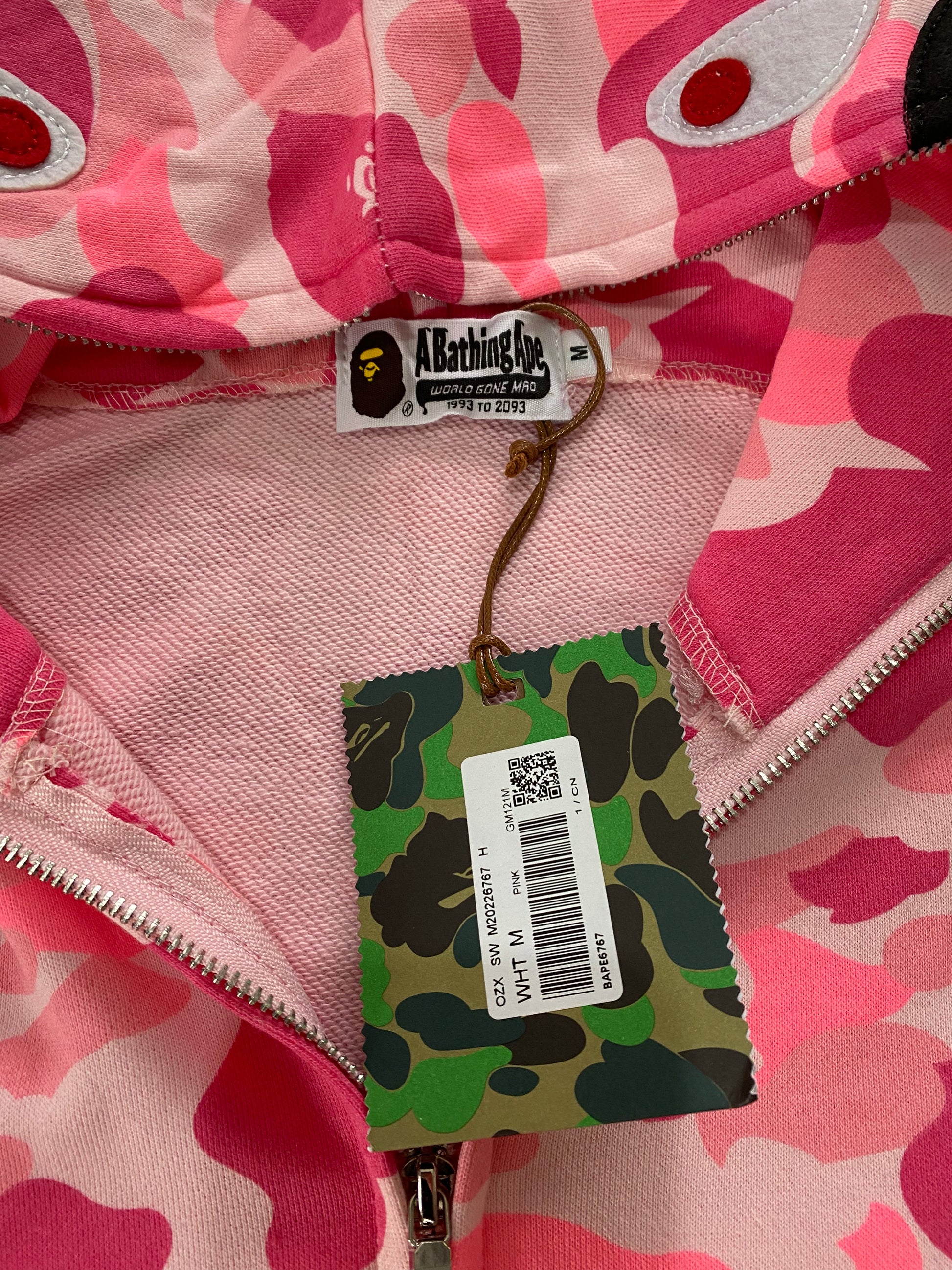 BAPE Pink Camo Hoodie - Icy Clothes Ro