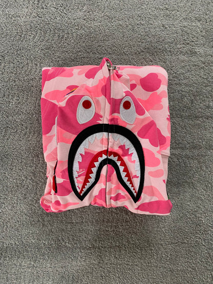 BAPE Pink Camo Hoodie - Icy Clothes Ro